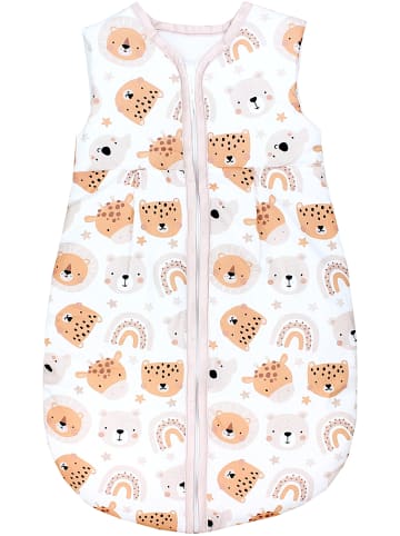 TupTam Baby Ganzjahres Schlafsack Ärmellos Wattiert in beige Modell 2