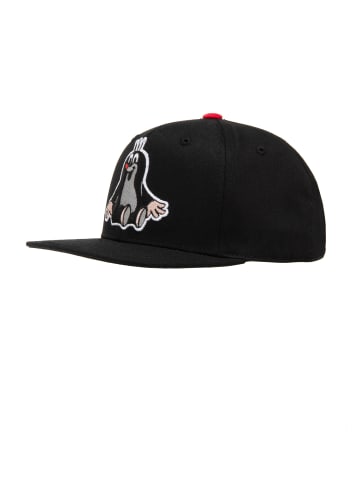 Logoshirt Snapback Cap Der kleine Maulwurf - Sitzt in schwarz