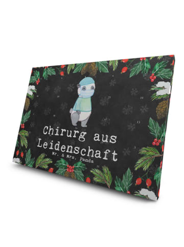Mr. & Mrs. Panda Tee Adventskalender Chirurg Leidenschaft mit Sp... in Kreidetafel