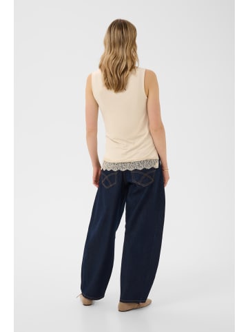 Cream Jerseytop CRAlvaia Feminine in Oatmeal