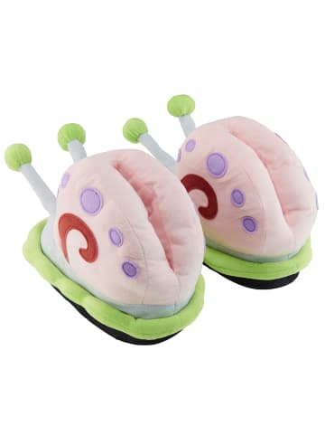 SpongeBob SpongeBob Schwammkopf Hausschuhe 3D Gary in lila