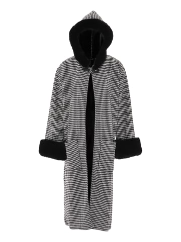 faina Poncho in Wollweiss