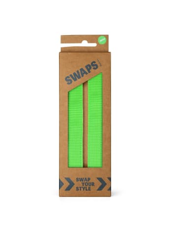 Satch Pack Zubehör SWAPS - Klettstreifen in Neon Green