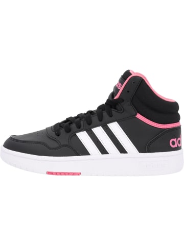 adidas Sneakers High in black/white/pink