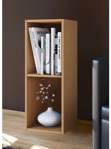 VCM  Holz Stand Regal Aufbewahrung Deko Bücher Mendas 2 in Buche