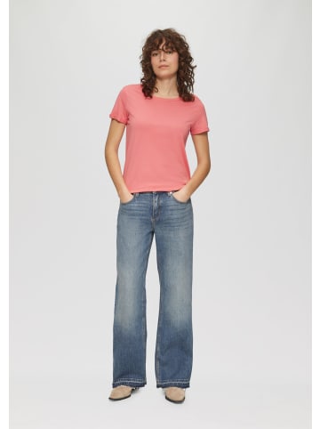 QS T-Shirt kurzarm in Pink