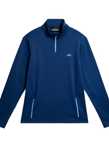 J.Lindeberg M AERIAL 1/4 ZIPMIDLAYER in Blau