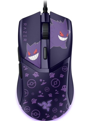 Nintendo Razer Cobra Gengar Edition kabelgebundene Gaming-Maus 8500 DPI Sensor 58g black
