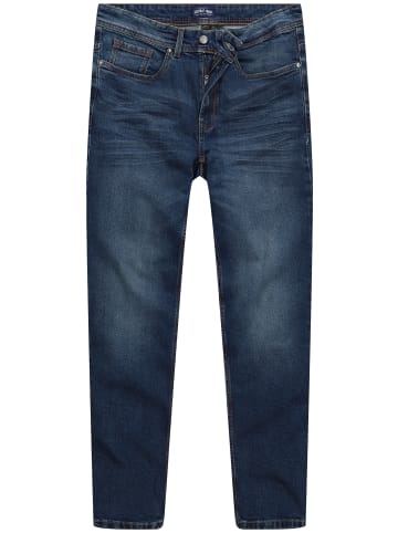John F. Gee Jeanshose in dark blue denim