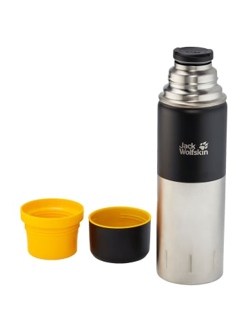 Jack Wolfskin Kolima 1000 ml Thermo - Trinkflasche in schwarz