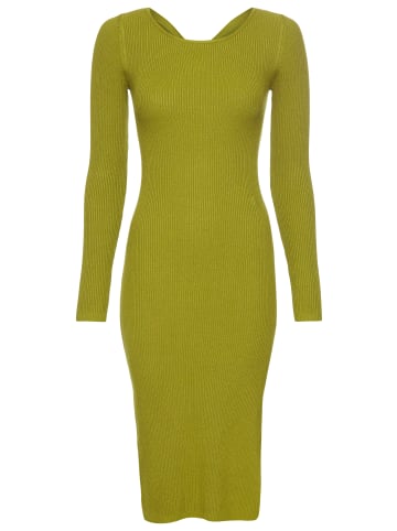Laura Scott Strickkleid in olive
