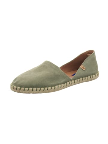 Verbenas Damenslipper sportlicher Boden  in  Grün