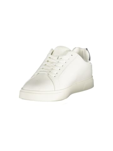 Calvin Klein Weiße Polyurethan-Sneaker