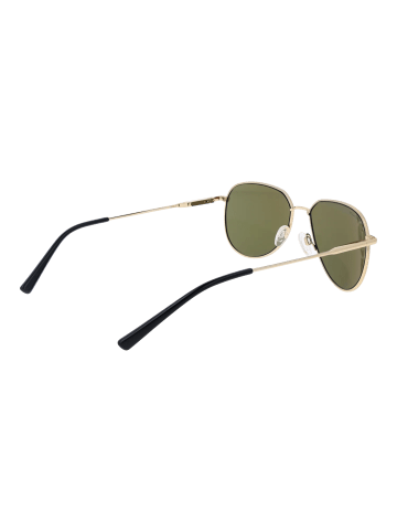 Serengeti Unisex Sonnenbrillen Aviator Gold