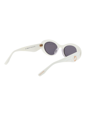 Trussardi Frauen Sonnenbrille Oval Weiß