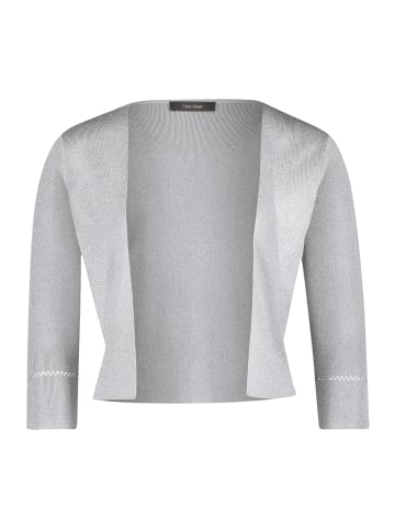 Vera Mont Strickbolero ohne Verschluss in Grau/Silber