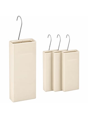 relaxdays 4 x Luftbefeuchter Heizung in Beige - 400ml