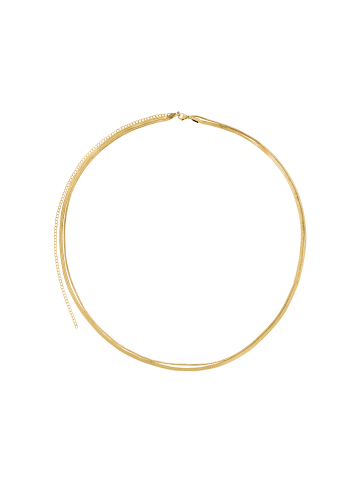Steel_Art Bauchkette Damen mit Verlängerungskettchen Safiya goldfarben in goldfarben