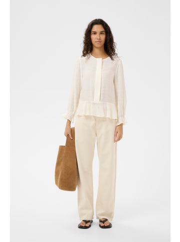 InWear Langarm LINNISIW Feminine Form in Whisper White