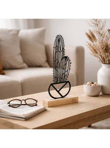 UNUS Aufsteller Kaktus Miguel in Schwarz
