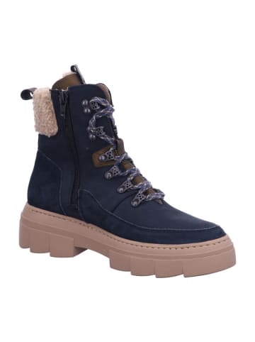 WALDLÄUFER Damen Winterschuhe warm H-Saiga in Blau