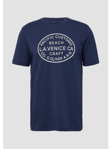 s.Oliver T-Shirt in 58D1_tiefblau