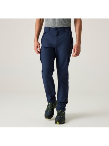 Regatta Wanderhose Sommer Questra Cargohose (Insektenabweisend) in blau