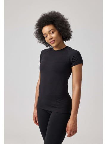 SNOCKS Sport Shirt Seamless Damen 1 Stück in Schwarz