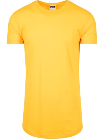 Urban Classics Lange T-Shirts in chrome yellow