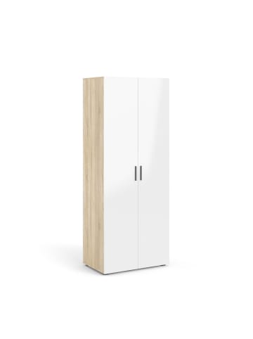 ebuy24 Kleiderschrank Petra Eiche Dekor 79 x 50 cm