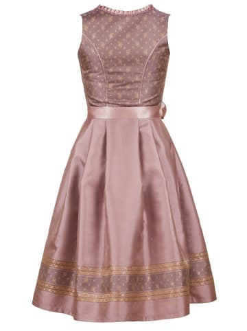 Edelnice Midi Dirndl 2-teilig Madeleine in rose