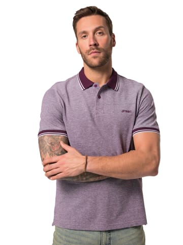 JP1880 Poloshirt in traubenrot