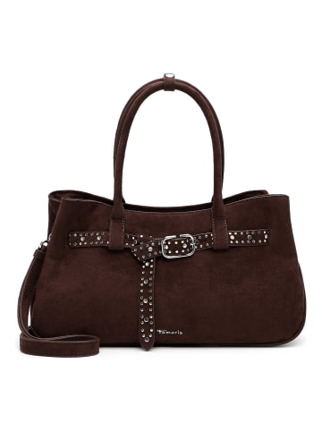 Tamaris TAS Melina Schultertasche Leder 39 cm in brown