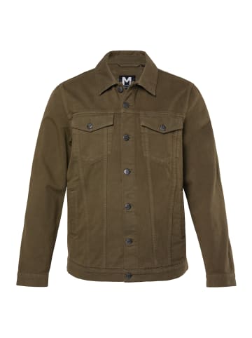 Men Plus Übergangsjacke in dunkles olive
