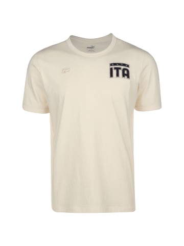 Puma T-Shirt FIGC Italien in creme