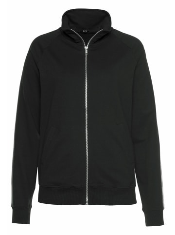 H.I.S Sweatjacke in schwarz