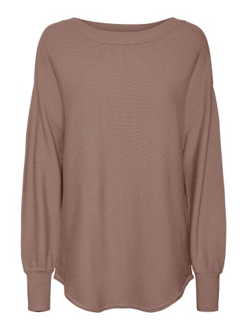 Vero Moda Strickpullover in Brown Lentil