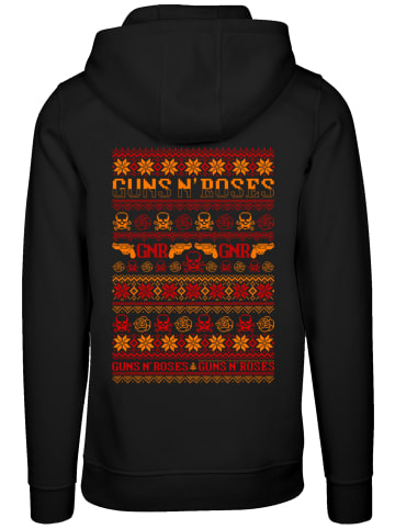 F4NT4STIC Hoodie Guns n' Roses Weihnachten Christmas in schwarz