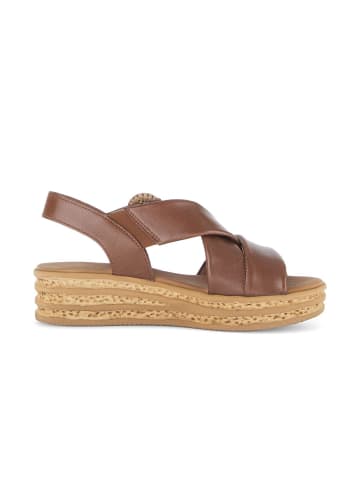 Gabor Plateau Sandalen in braun