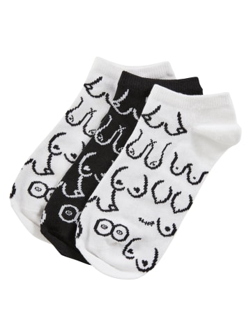 Urban Classics Socken in white/black