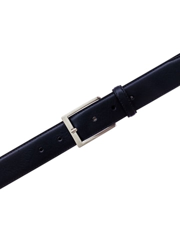 Vanzetti Gürtel Leder navy