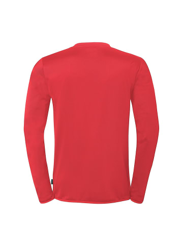 uhlsport  Sweatshirt Essential in rot/weiß