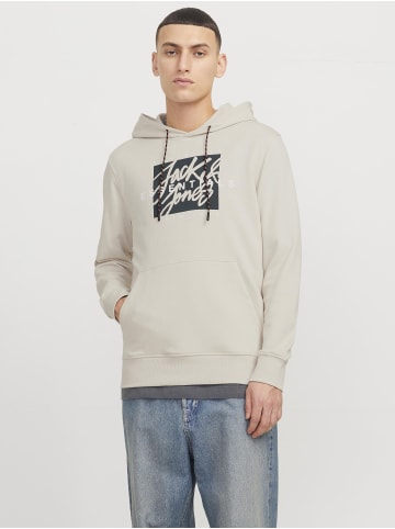 Jack & Jones Kapuzenpullover in Moonbeam