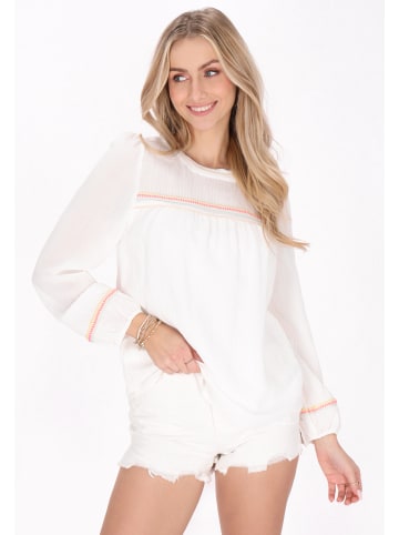 IZIA Women Blouse Shirt in cream