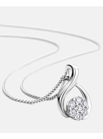 Diamant L'éternel Halskette aus 375 Weißgold mit Diamant