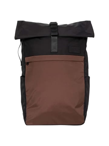 Doughnut Jetpack Go Wild 22 - Rolltop Rucksack 48-68 cm erw. (black x brown) in black x brown