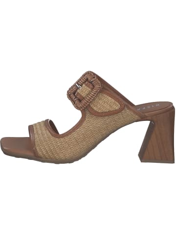 Hispanitas Plateau-Pantoletten in NATURAL/CUOIO