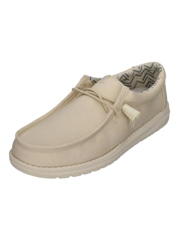 Hey Dude Halbschuhe-Slipper WALLY CANVAS in weiß