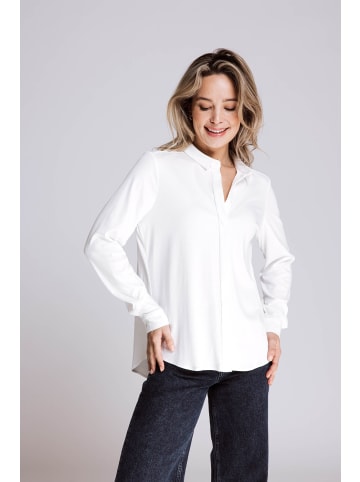 ZHRILL Bluse ZHRESI JERSEY WHITE in WHITE