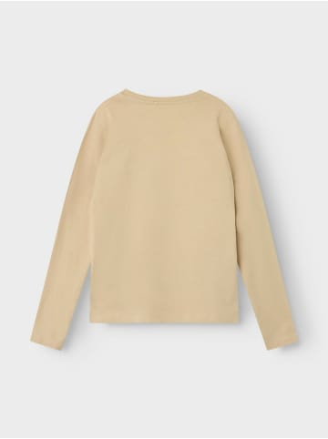 name it Langarmshirt NKMORINDO LS TOP in irish cream